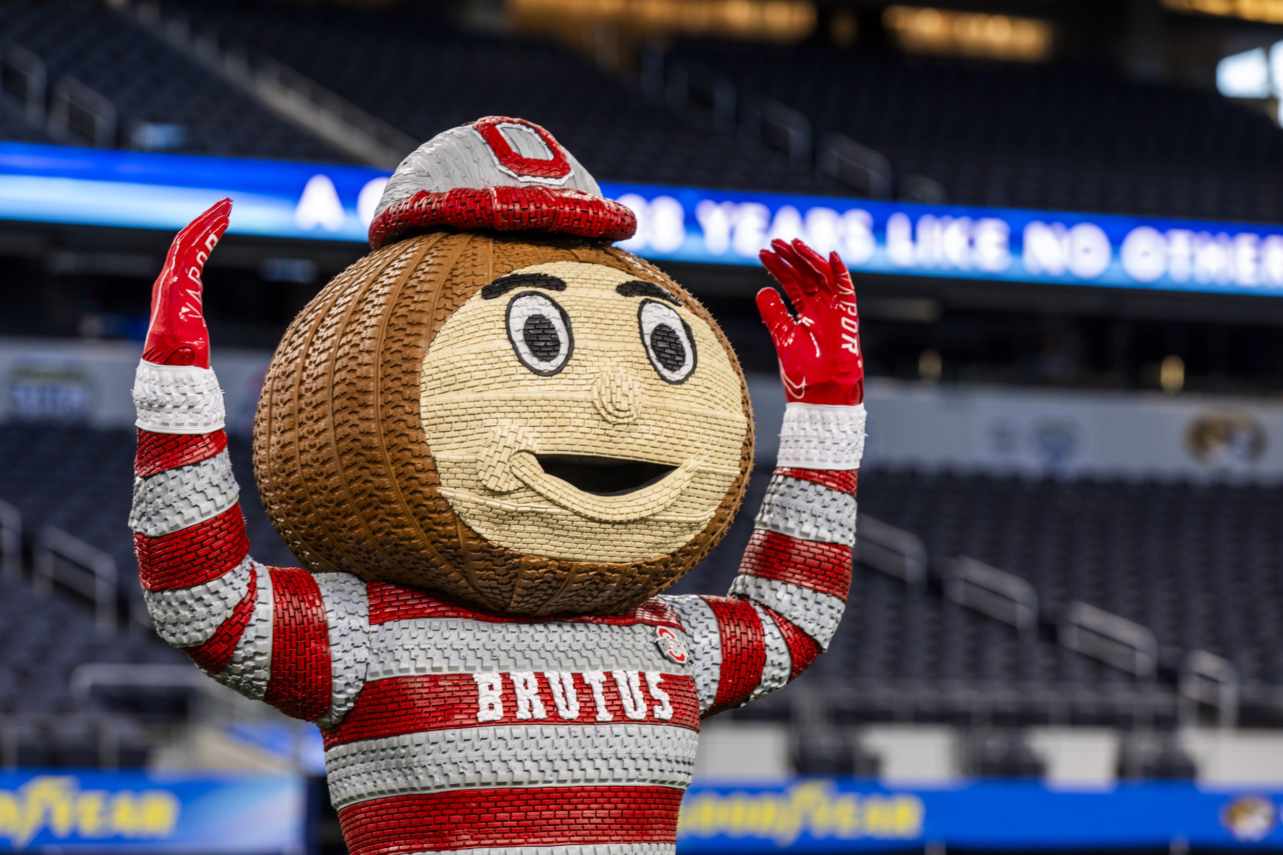 Ohio State's Brutus the Buckeye- SOLD — Blake McFarland Sculptures